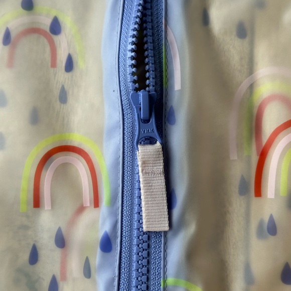 Cat & Jack Translucent Rainbow Rain Jacket size 4T - Picture 6 of 10